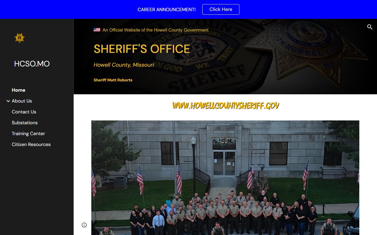 Howell County arrest records sheriff records request source